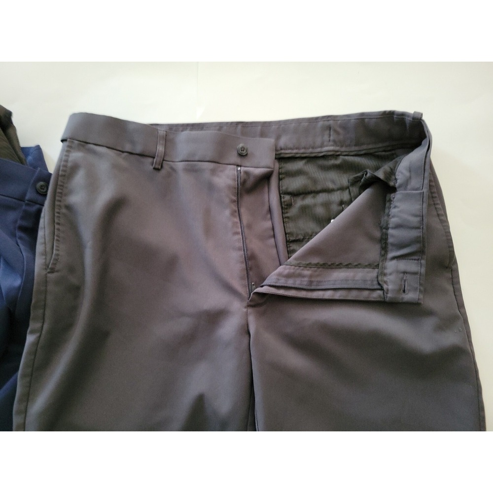 Lot of 2 Grand Slam Golf Chino Shorts Mens Size 36 Blue Gray Flat Front Casual - Picture 6 of 9
